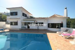 Detached 2 + 1 bed villa with pool and sea views...